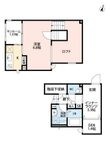 CB原市エクラの間取図