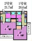 Mark Duo草加瀬崎の間取図