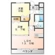 写真:ミラノ 3階302の間取図