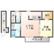 写真:Maison de chocola 2階205の間取図