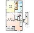 ベルリーナⅠの間取図