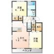 フォルトゥーナⅡの間取図