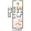 リーフィ弐番館Bの間取図