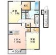 Ｄ－ｒｏｏｍ堀江の間取図