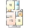 ハイブリッジ　Ｄ棟の間取図