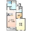 サニーハイツⅢの間取図