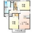 Ｗｉｓｔｅｒｉａ　Ｂの間取図