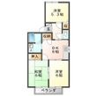 スターハイツBの間取図
