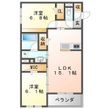 カサ クアルトの間取図