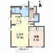 コスモ・ベルグの間取図