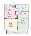 パークヒルズＫの間取図