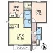 そらりすの庄Aの間取図