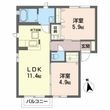 コンフォートの間取図