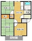 中山セントラルハイツの間取図