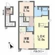 エクレシアⅡの間取図