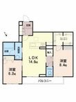 BEREO高森の間取図