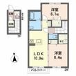 シャーメゾンspringの間取図