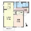 シャーメゾンSKの間取図
