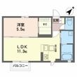 シャーメゾン ソレイユの間取図