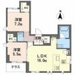 ラスティア泉中央の間取図