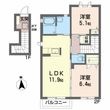 エクセルコートKの間取図