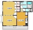 エイブルコート1の間取図