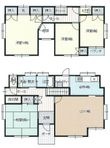 寺岡6貸家の間取図