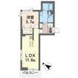 ベレオS.Kの間取図
