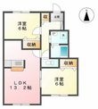 フラッツァテスタ保手の間取図