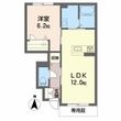 アルフラット弁天の間取図