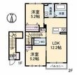 アルフラット弁天の間取図