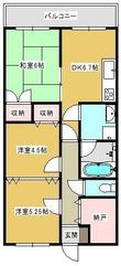 東雲マンションの間取図