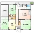 山下借家の間取図