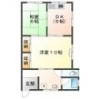 松野町アパートの間取図