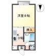 スカイハイツの間取図