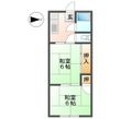 民アパートの間取図