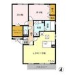 ウィスタリア Cの間取図