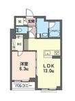グランレーヴ上小町の間取図