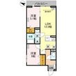 Noble raffiner上小町の間取図