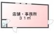 新栄プロパティー恵我之荘の間取図