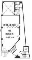 新栄プロパティー白鳥の間取図