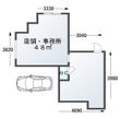 クライムハウスの間取図