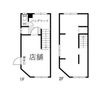 伊賀2丁目店舗の間取図