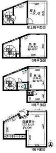 茨木市駅前1丁目の間取図