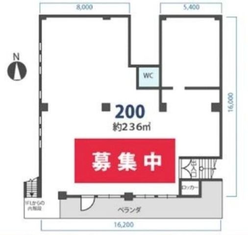 拡大写真:ラフォール寝屋川A 200の間取り