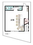 北中振2丁目貸店舗の間取図