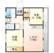 福岡市西区横浜2丁目の間取図