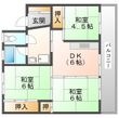 熊本市南区城南町舞原の間取図