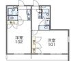 柳川市三橋町柳河の間取図