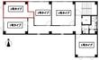 写真:大阪市中央区北久宝寺町2丁目 2階202の間取図